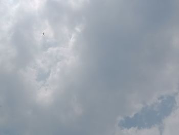 Low angle view of clouds in sky