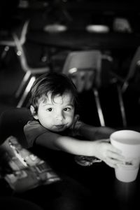 Portrait of boy