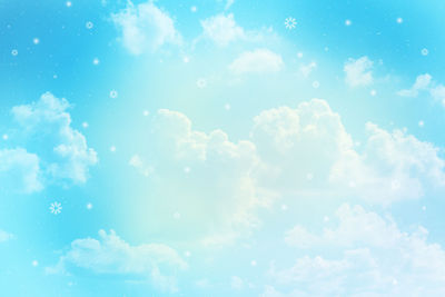 Low angle view of clouds in sky