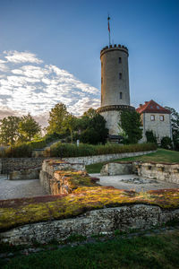 View of tower against sky
