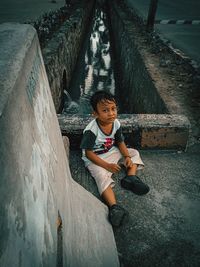 Full length portrait of boy