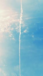 Low angle view of cloudy sky