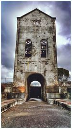 Old ruin building