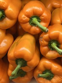 Full frame shot of bell peppers