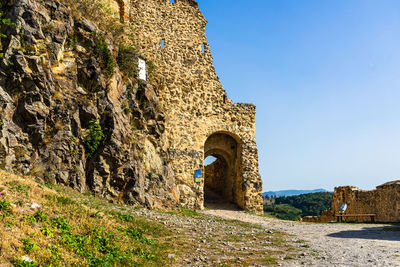 Old ruins against sky