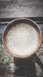 Close-up of coffee on table