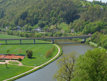 City at the saar river