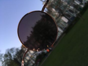 Close-up of sunglasses 