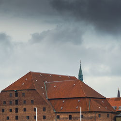 Exterior of building against sky in city
