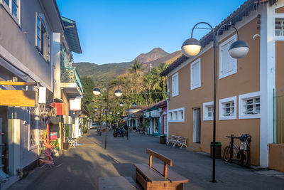 Street amidst buildings in city