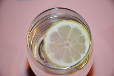 Close-up of drink in glass