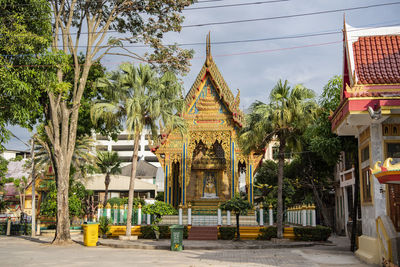 Buildings in city