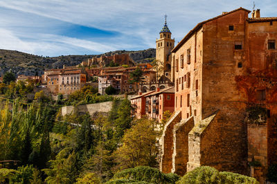 Buildings in city