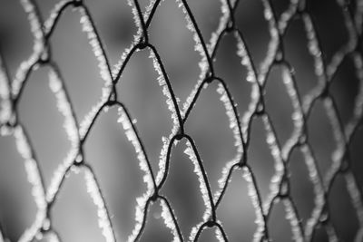 Full frame shot of chainlink fence