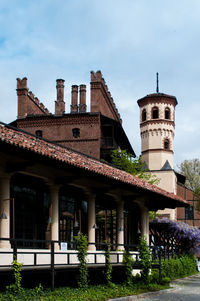 Buildings against the sky