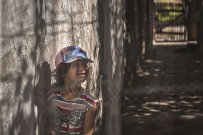 Girl looking away