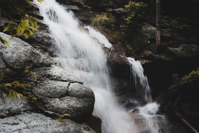 View of waterfall