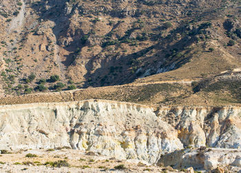 Volcanic crater stefanos in the lakki valley of the island nisyros greece