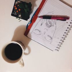 Close-up of coffee cup