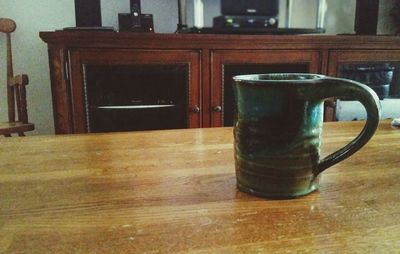 Close-up of food on table