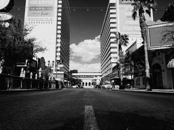 View of city street