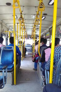 People in bus
