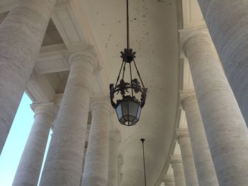 Low angle view of a temple