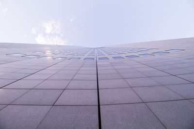 Low angle view of skyscraper