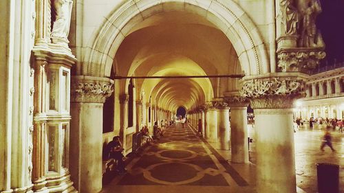 View of corridor of building