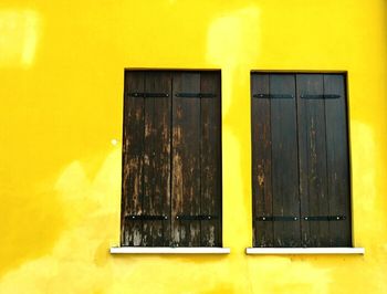 Close-up of built structure