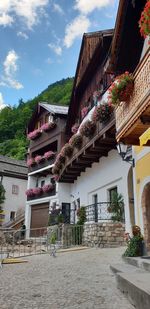 Exterior of buildings against sky