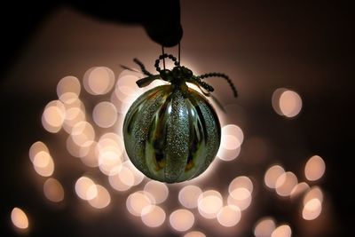 Close-up of christmas decoration