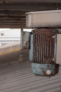 Close-up of rusty metal