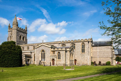 View of historical building against sky