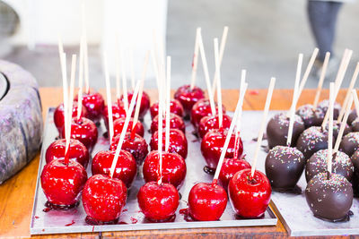 Close-up of sweet food