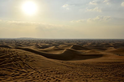 Sharjah desert area, one of the most visited places for off-roading by off roaders