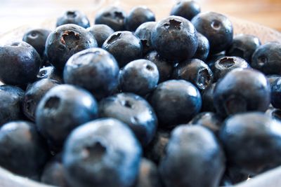 Close-up of fruits on table