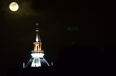 High section of church against sky