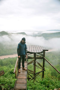 Mangunan tour with its beautiful morning mist