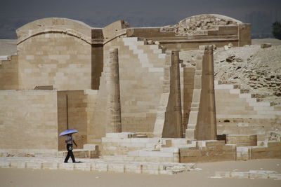 View of historical building in egypt