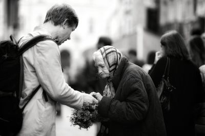 two people