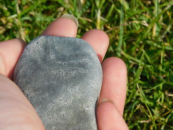 Low section of person wearing shoes