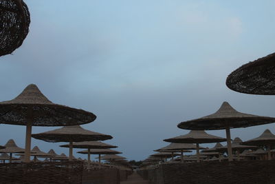 Built structure against the sky