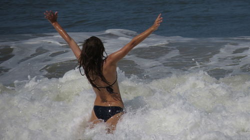 People in water