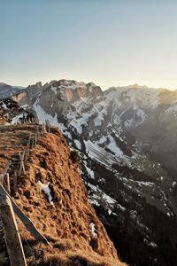 Sunset in the alpstein