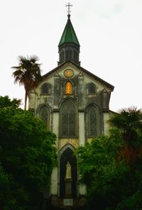 Low angle view of church