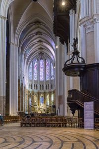 Interior of historic building
