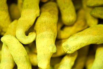 Full frame shot of turmeric