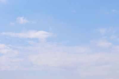 Low angle view of clouds in sky