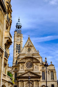 Low angle view of a church